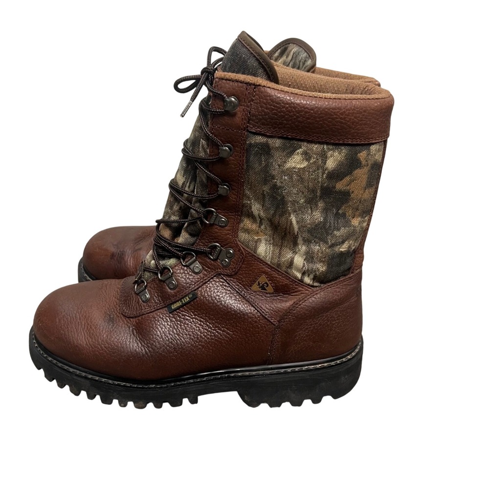 Vintage Rocky BearClaw 9175 GORE-TEX 800G Thinsulate Hunting Boots ‎ 11M Brown